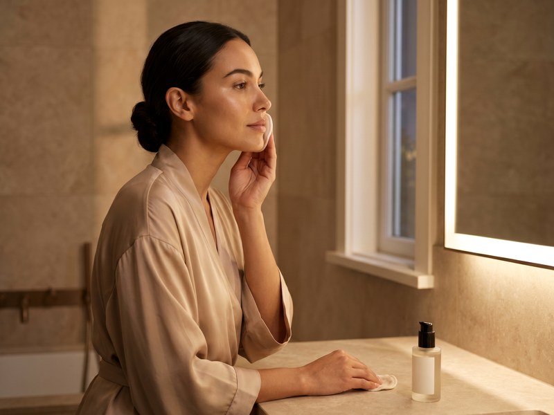 Skincare pós-maquiagem